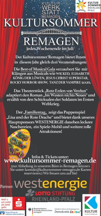 KULTURSOMMER BLICK FALZ