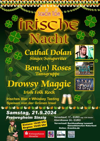 Irische-Nacht-Plakat